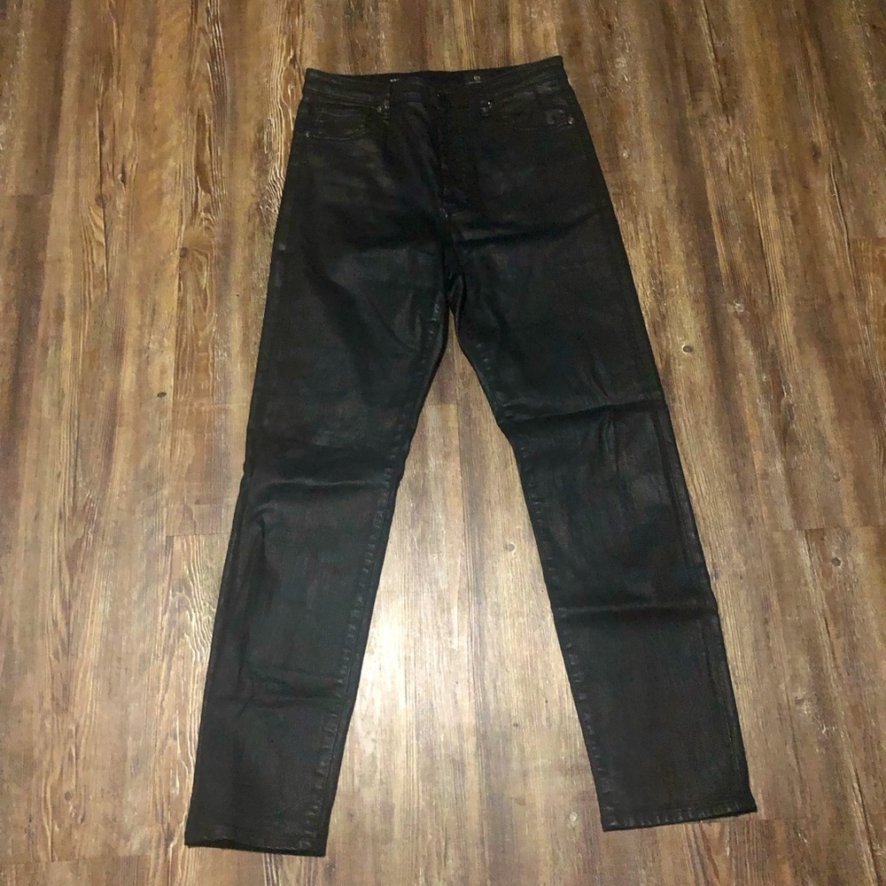 AG Adriano Goldschmied Alexxis Slim Jeans Women's 29 High Rise Vintage Coated